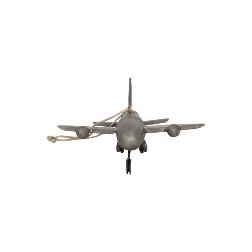 Flygplan - Metall - 11 x 15 x 7,5 cm - www.frokenfraken.se
