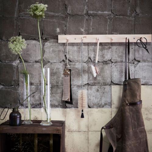 Förkläde - Canvas Läder - Army Green - www.frokenfraken.se