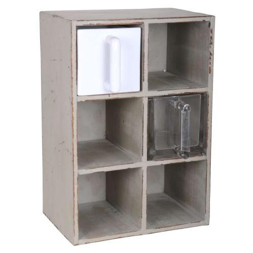 Redahylla - för skeppor av glas eller porslin - Grå - www.frokenfraken.se