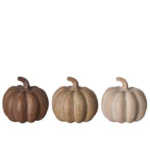 Pumpor - Brun/Beige mix - 6 st - Dekoration - 6 x 7 cm - www.frokenfraken.se