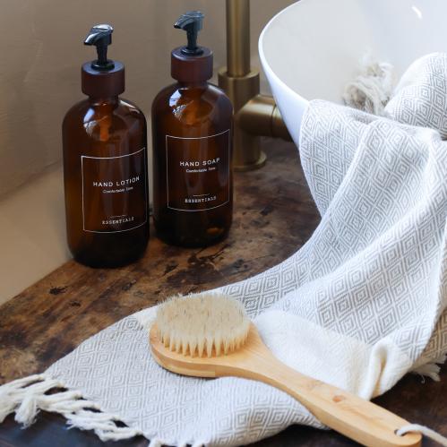 Flaska med pump - Hand Soap - 500 ml - www.frokenfraken.se