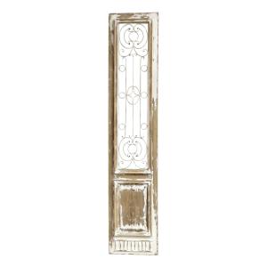 Dekordörr - Väggdekoration - Antik Creme - 198 x 41 cm - 2-Pack - www.frokenfraken.se