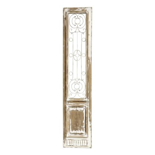 Dekordörr - Väggdekoration - Antik Creme - 198 x 41 cm - 2-Pack - www.frokenfraken.se