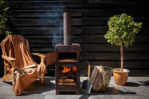 Pizzaugn - Rost - 40 x 39 x 140 cm - www.frokenfraken.se