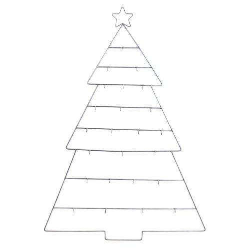 Adventskalender för paket - Julgran med 24 krokar -B65 x H90 cm - www.frokenfraken.se