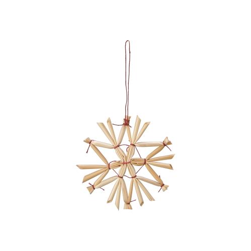 Julkulor - Halmfigurer - 12 st - 3-6 cm - www.frokenfraken.se