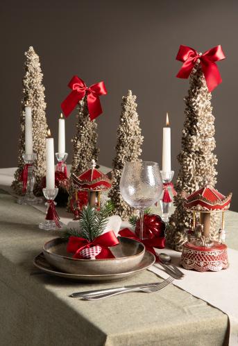 Hänge - Tyghjärta - Rutig - 6-Pack - 5 cm - www.frokenfraken.se