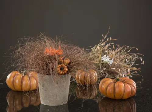 Pumpa - Grön - Avlång dekoration - 20 cm - www.frokenfraken.se