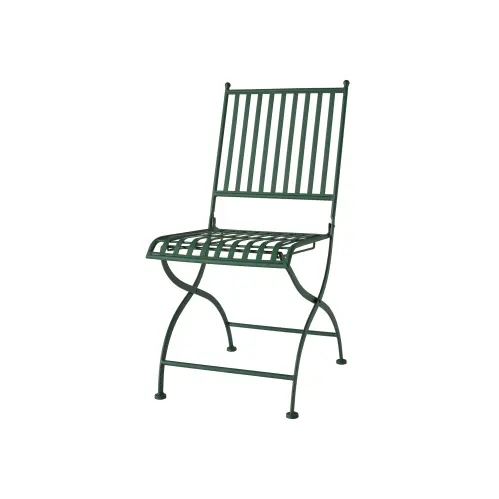 Trädgårdsstol - Stol - 2-pack - Järn - Grön - 41 x 52 x 88 cm - www.frokenfraken.se