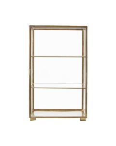Skåp - Glas/Mässing - 56,5 x 35 xm - www.frokenfraken.se