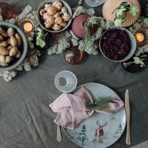 Glöggmugg - Hjort/Winter - Ø6 x 6 cm - www.frokenfraken.se