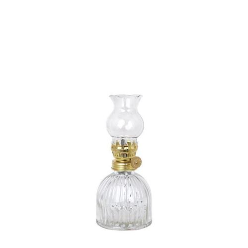 Fotogenlampa - Sabina - Glas/Mässing - Ø8 x 18 cm - www.frokenfraken.se