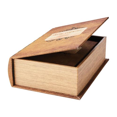 Förvaringsbok - Boklåda - 2 storlekar - Natur - 27 x 19 x 8 cm - www.frokenfraken.se