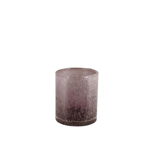 Ljuslykta Elvira - Brun - Ø8 x H9,5 cm - www.frokenfraken.se