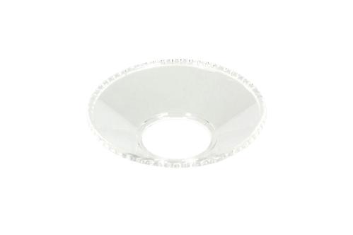 Ljusmanschett - Glas Vågig kant - 6,5 cm - www.frokenfraken.se