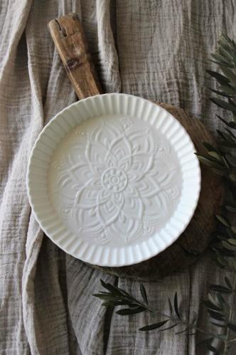 Pajform - Mandala - Vit - 24 x 3,8 CM - www.frokenfraken.se