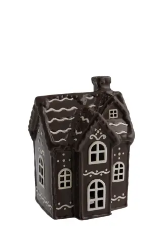 Ljuslykta - Hus - Pepparkakshus - Nr 4 - www.frokenfraken.se