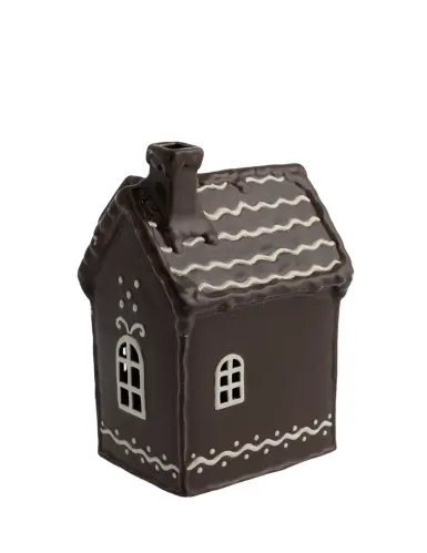 Ljuslykta - Hus - Pepparkakshus - Nr 4 - www.frokenfraken.se
