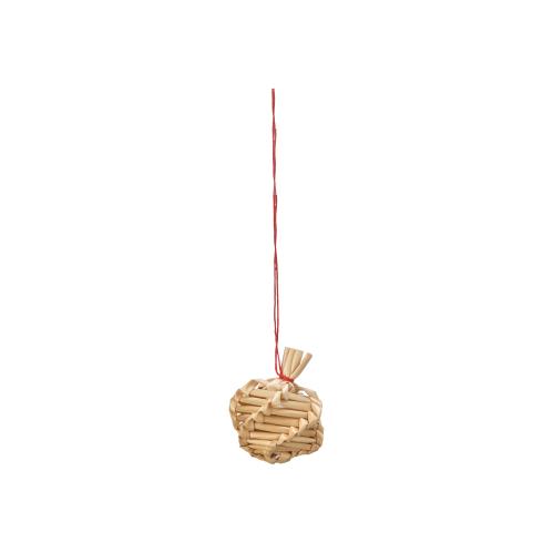 Julkulor - Halmfigurer - 12 st - 3-6 cm - www.frokenfraken.se