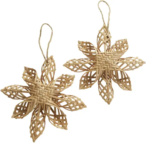 star - Anna - 2 st - Natur 16 cm - www.frokenfraken.se