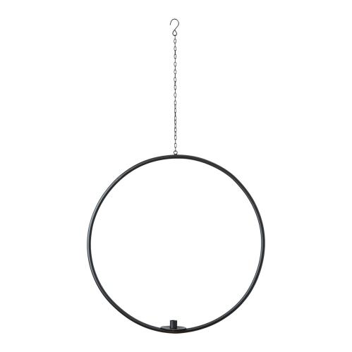 Ljusstake M - Svart - Ø55 x 98 cm - www.frokenfraken.se