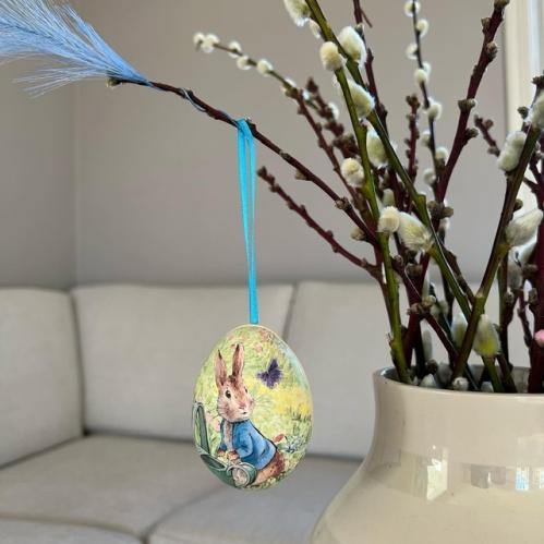 Påskägg - Peter Rabbit- 6,5 cm - 1st - www.frokenfraken.se