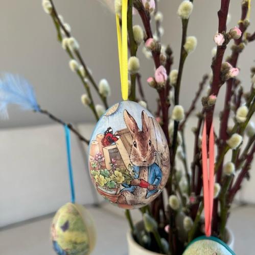 Påskägg - Peter Rabbit- 6,5 cm - 1st - www.frokenfraken.se