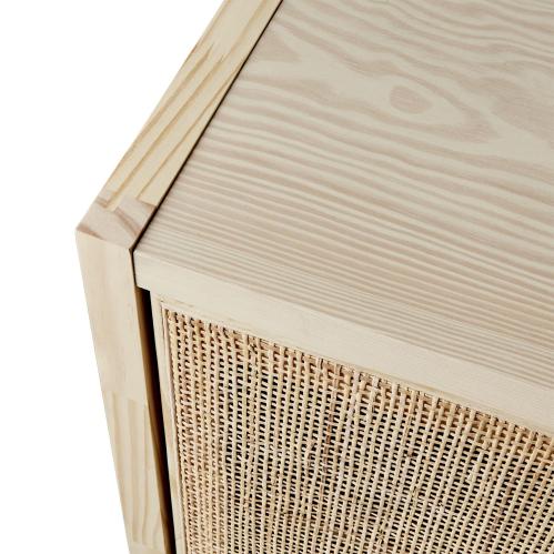 Skåp - Natur - 80 x 75 x 40 cm - www.frokenfraken.se