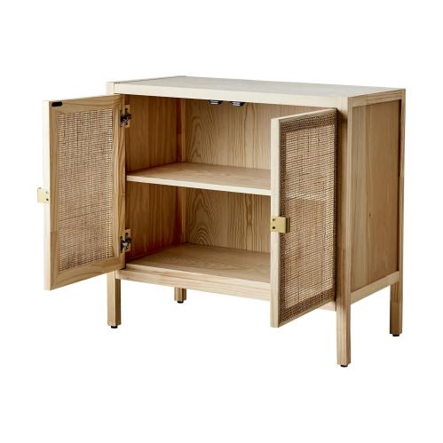 Skåp - Natur - 80 x 75 x 40 cm - www.frokenfraken.se