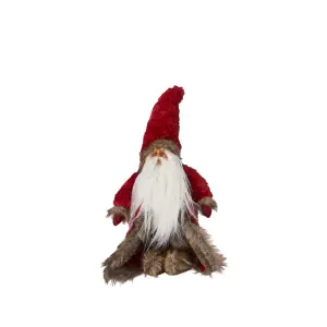 Tomte - Röd - 43 cm - www.frokenfraken.se