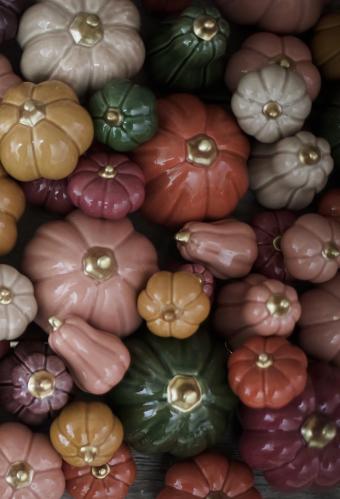 Pumpor - Grön Fenja - 2-Pack - Ø10 x 9 cm, Ø10,5 x 8 cm - www.frokenfraken.se