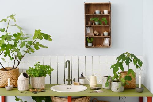 Vägghylla med 12 fack - Wood - 61 x 36 cm - www.frokenfraken.se