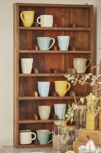 Vägghylla med 24 fack - 2-pack - Wood - 89 x 50 cm - www.frokenfraken.se