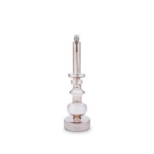 Ljusstake - Oljelampa - Glas - Champagne - 30.5 cm - www.frokenfraken.se