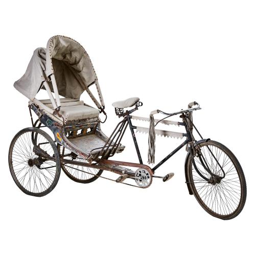 Rickshaw cykel - Äkta gammal cykel - www.frokenfraken.se