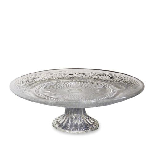 Tårt/Kakfat på fot - Klassiskt i glas - Ø22,5 cm - www.frokenfraken.se