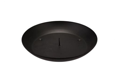 Ljusfat - Järn/Svart - 2 x Ø15 cm - www.frokenfraken.se