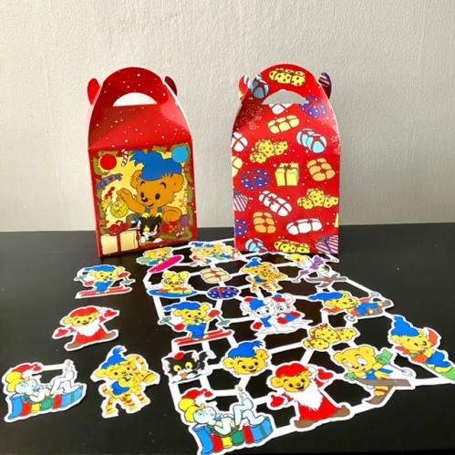 Bokmärken - Bamse Jul - 38 bokmärken - www.frokenfraken.se