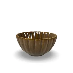 Skål - Joy - Ocra - Ø14 x 7 cm - www.frokenfraken.se