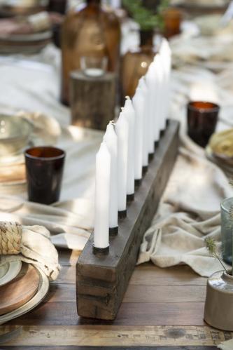 Ljusstake - Bordsljusstake - 10 kronljus - 78 CM - www.frokenfraken.se