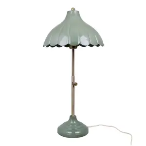 Bordlampa Annie Antik Grön - Ø 30 x H 68 cm - www.frokenfraken.se
