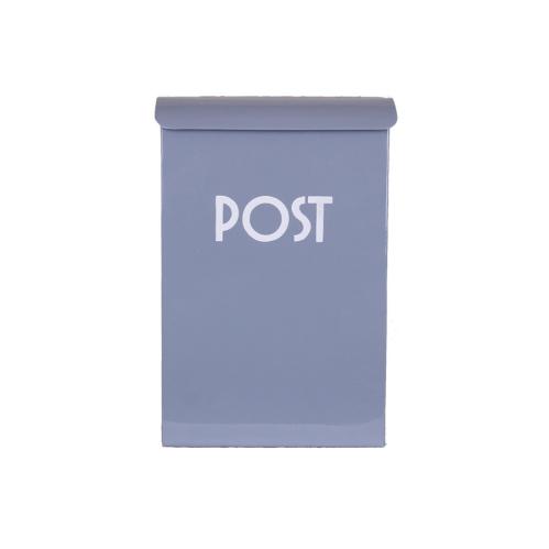 Postlåda Blå - 17 x 7 x 25 - www.frokenfraken.se