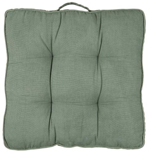 Boxkudde - dusty chalk green - 45 x 45 cm - www.frokenfraken.se
