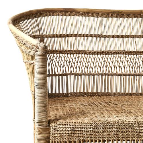 Soffa L - Rotting Natur - 186 x 60 x 43/88 cm - www.frokenfraken.se