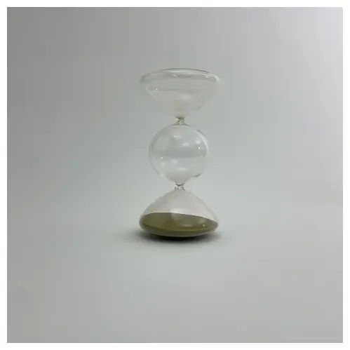 Timglas - Sand av guld - Ø13 x 27,5 cm - www.frokenfraken.se