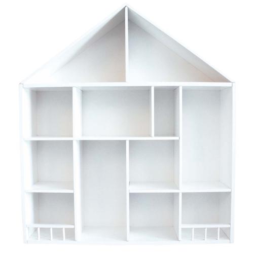 Hylla - Hus Barnhylla - 52 x 58 cm - www.frokenfraken.se