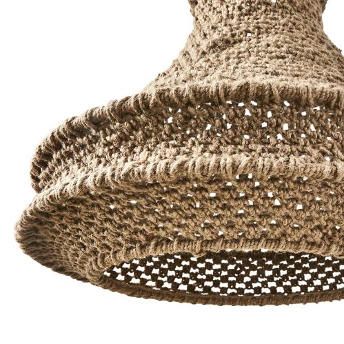 Lampskärm Jute - Natur - Ø50 x 105 cm - www.frokenfraken.se