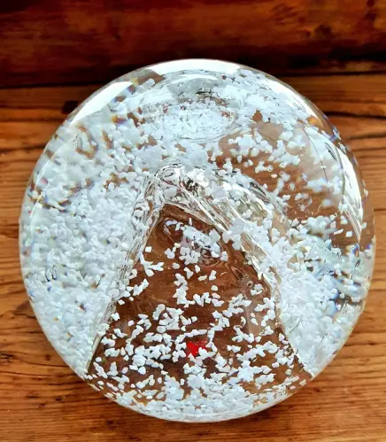 Snöglob - Fjäll med Ledkryss - 9 x 10 cm - www.frokenfraken.se
