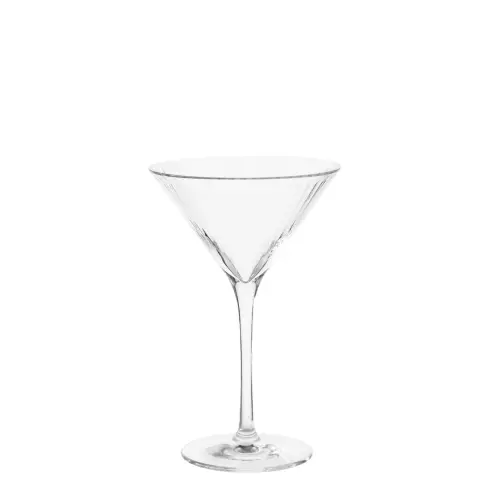 Cocktailglas - Plast - Räfflad - 18 cm - www.frokenfraken.se