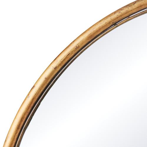 Spegel M - Kopparfärgad - Ø80 x 3 cm - www.frokenfraken.se